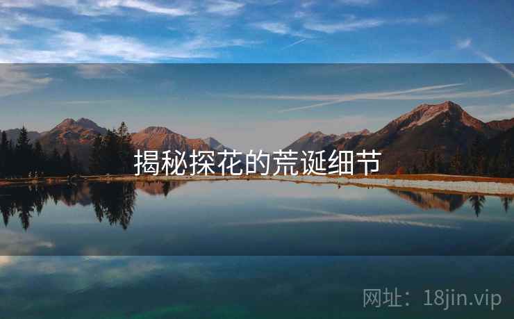 揭秘探花的荒诞细节